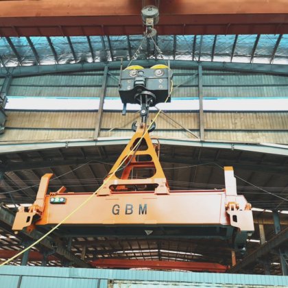 人気商品 Gbm 伸縮式電動油圧コンテナスプレッダー