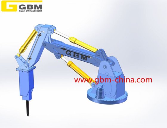 出售岩石破碎臂/吊臂系统