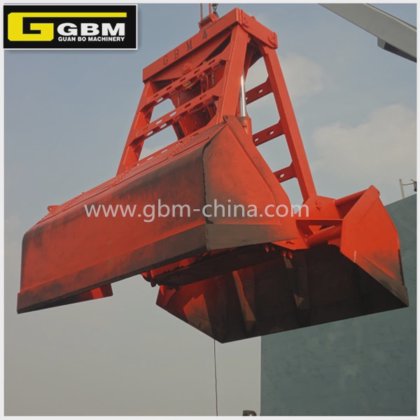 25t 無線リモートコントロール式船舶用グラブバケット（ABS BV認証付き）