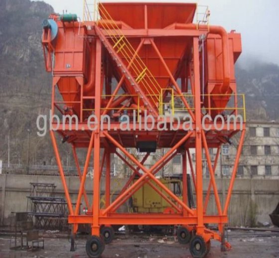 港口熟料装载环保移动料斗