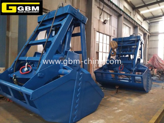 ワイヤレスリモートコントロールグラブ 6-12 Cbm 25t 港湾船舶クレーン