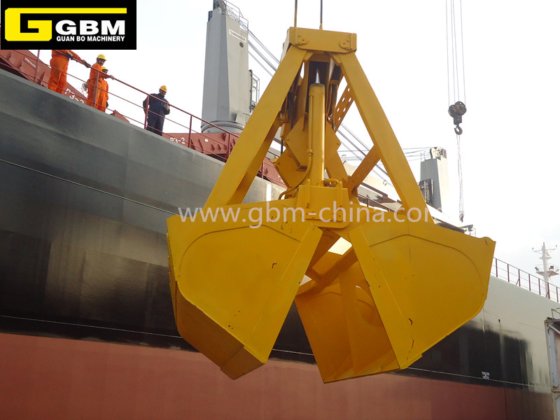 6-12 M3遥控煤抓斗，用于船用起重机