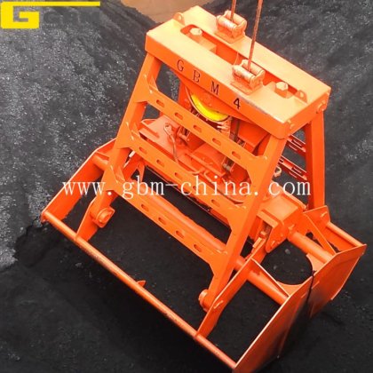 バルク貨物の取り扱いに船舶クレーンで使用される12cbmのリモートコントロールグラブ