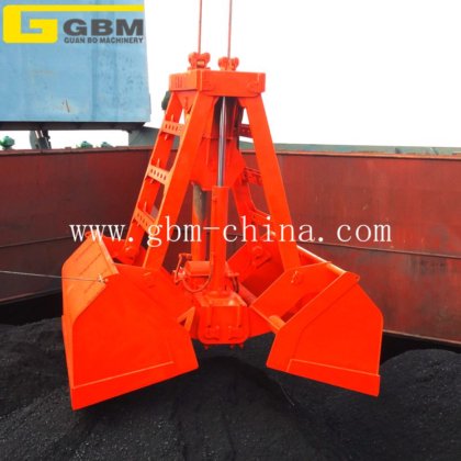 バルク貨物の取り扱いに船舶クレーンで使用される12cbmのリモートコントロールグラブ