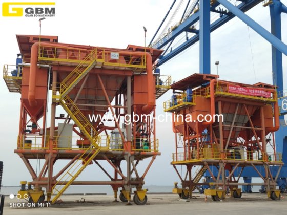 Gbm 环保料斗/防尘料斗，适用于水泥卡车装载