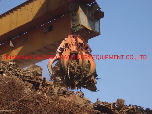 桥式起重机废钢液压抓斗