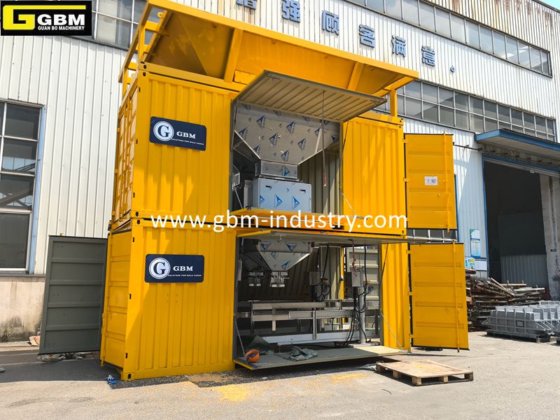 Gbm双线集装箱称重装袋机