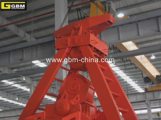 30t 4ロープ クラムシェル グラブ メカニカル