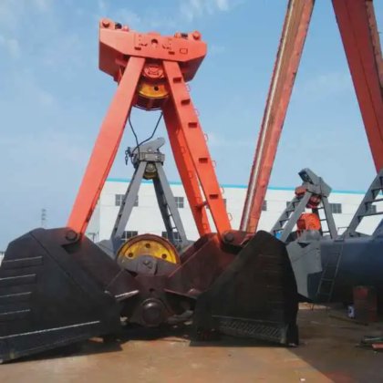 30t 4ロープ クラムシェル グラブ メカニカル