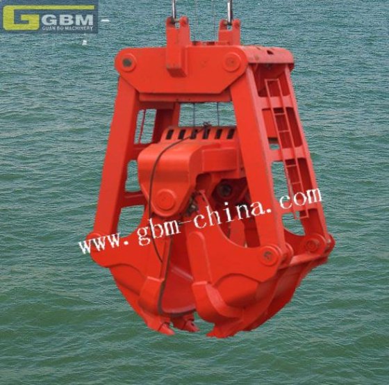橘皮抓斗 挖泥船水下抓斗 用于卸泥沙