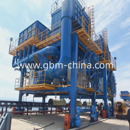 セメント排出用防塵モバイルポートホッパーベルトローディング