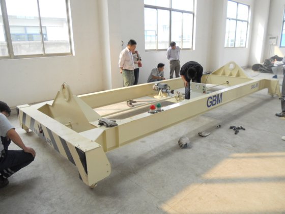 机械式集装箱吊具/ISO 20/40FT集装箱吊具起重架
