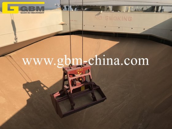 6-12cbm/25t液压遥控抓斗，用于处理散装货物