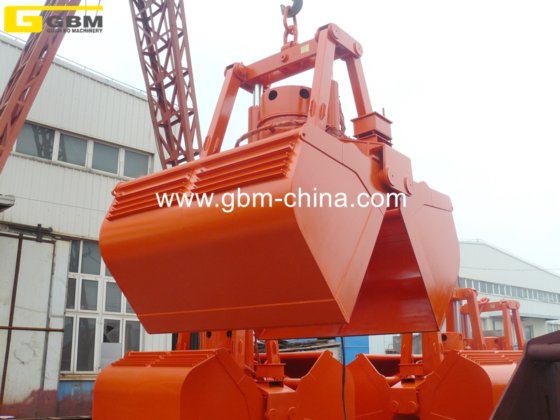 高效电动液压散货抓斗