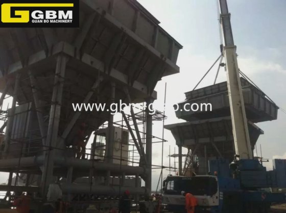 50cbmポートエコホッパー防塵セメントホッパークリンカーホッパー