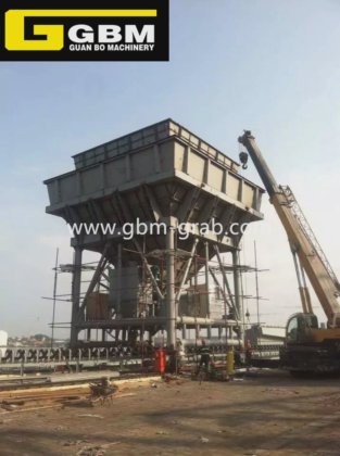 50cbmポートエコホッパー防塵セメントホッパークリンカーホッパー