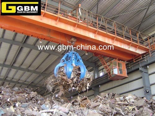 1-10立方米电动液压橙皮式废钢抓斗