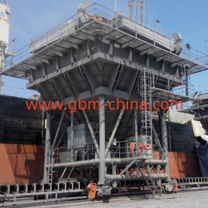 Gbm 50cbm 高容量可動式防塵ポートホッパー