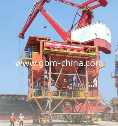 50-60cbm エコホッパーサイクロンダストホッパー（バルク荷降ろし用）