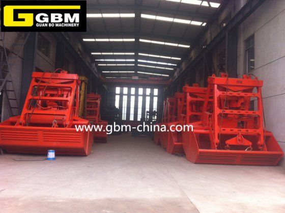 单线无线电遥控库存煤炭抓斗