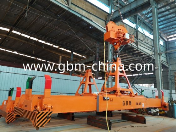 岸边吊具液压伸缩吊具集装箱吊具 20 英尺 40 英尺