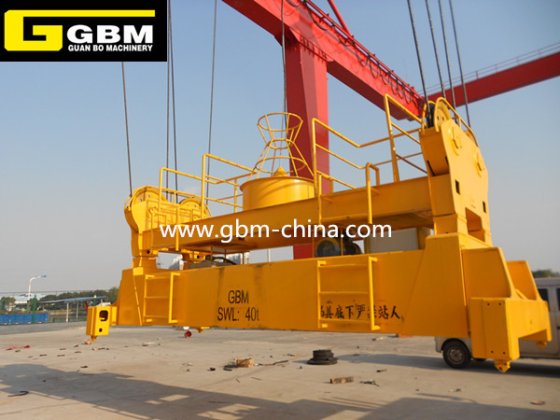 岸边吊具液压伸缩吊具集装箱吊具 20 英尺 40 英尺