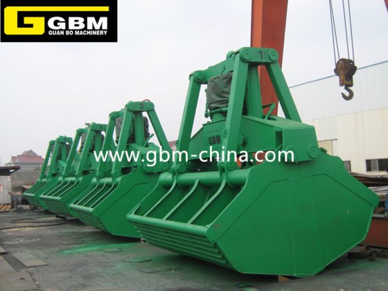 25吨电动液压抓斗，适用于甲板起重机