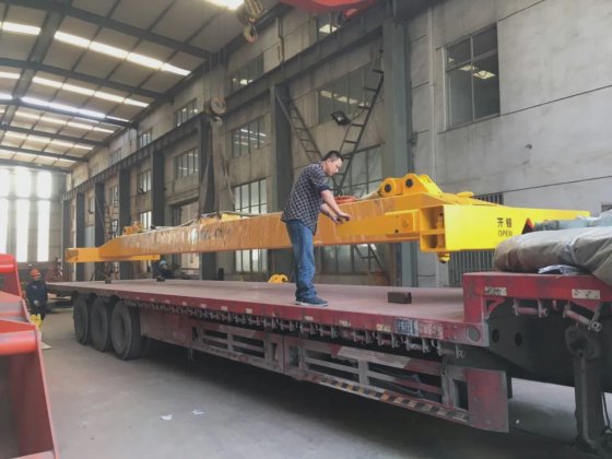 20ft halbautomatischer manueller Containerspreizer