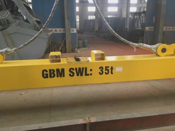 20ft halbautomatischer manueller Containerspreizer