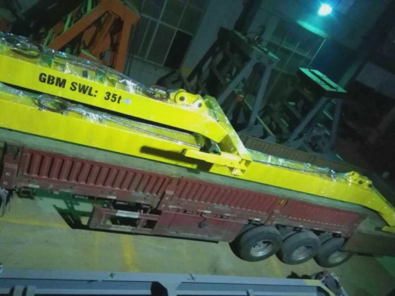 20ft halbautomatischer manueller Containerspreizer