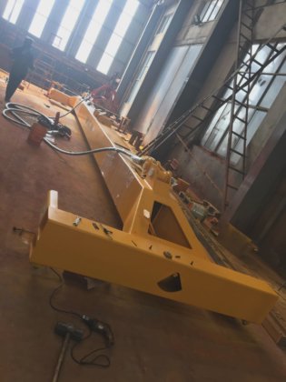 20ft halbautomatischer manueller Containerspreizer