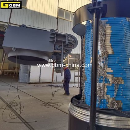 热销1000吨/小时散货装船机级联伸缩溜槽