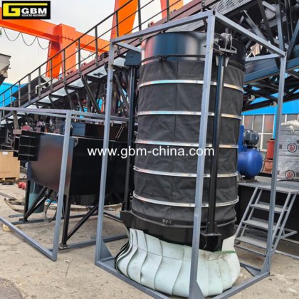 热销1000吨/小时散货装船机级联伸缩溜槽