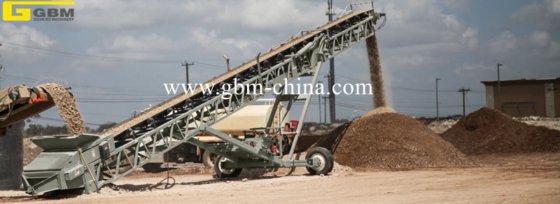 Shiploader Telestacker Conveyor System for Bulk Cargo Handling in ...