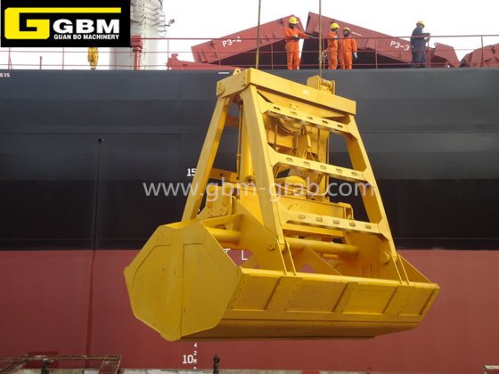 Swl10-35吨遥控抓斗，适用于散装谷物和粉末