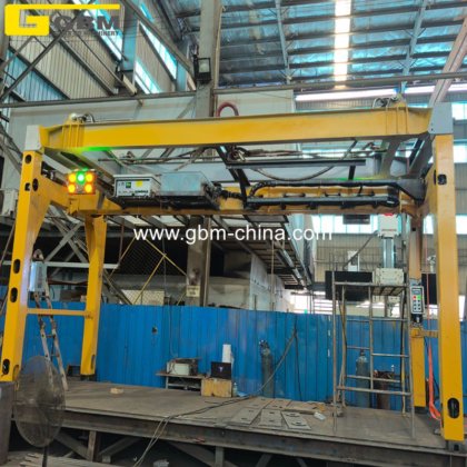 Gbm 20-40英尺电动Ohf吊具，用于处理超高平板货架集装箱