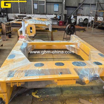 Gbm 20-40英尺电动Ohf吊具，用于处理超高平板货架集装箱