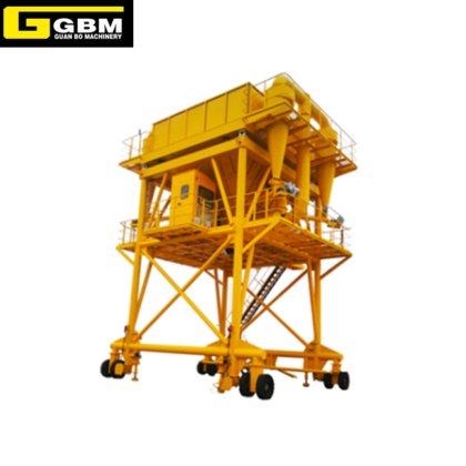 散装货物料斗环保型Hpper在港口装载水泥熟料