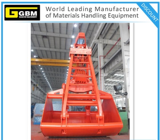 30吨四绳船用起重机抓斗