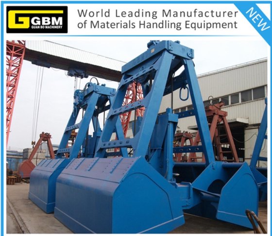 30吨四绳船用起重机抓斗