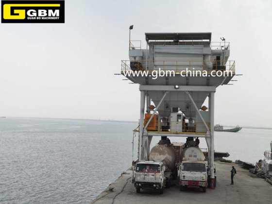 移动式生态料斗 港口移动式料斗