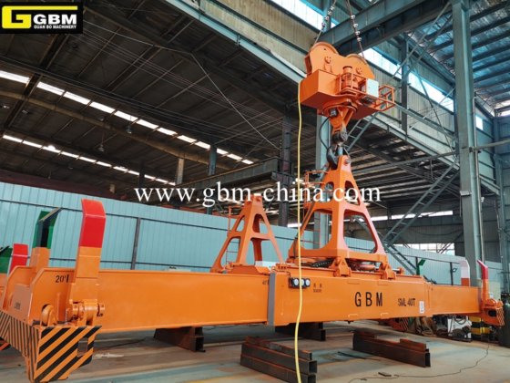 高效20-40-45英尺全自动伸缩旋转吊具