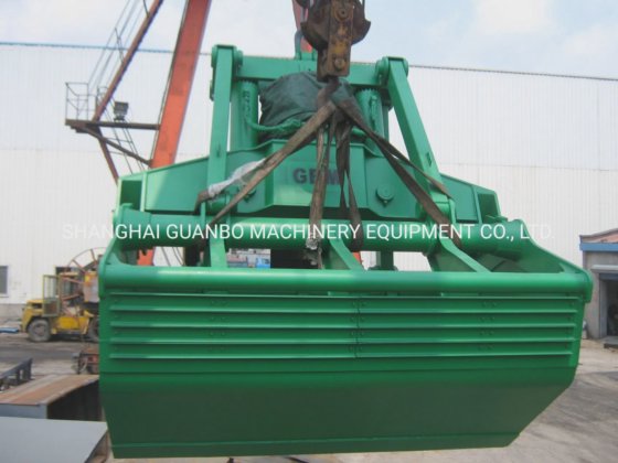 28t 電動油圧式グラブバケット（ケーブルドラム付き）