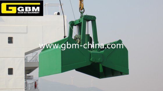 6-12cbm电动液压抓斗，适用于25吨船用起重机
