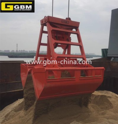 船舶クレーン用6～12cbm無線リモートコントロールグラブ（認証付き）