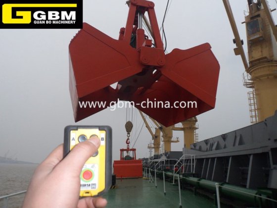 25吨电动液压抓斗 Gbm 6-12cbm