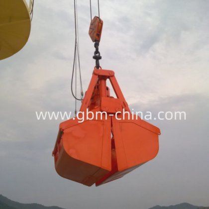 25吨电动液压抓斗 Gbm 6-12cbm