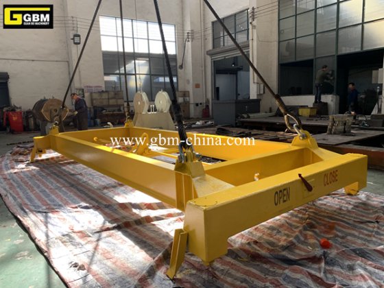 Gbm 20英尺/40英尺集装箱吊具半自动吊具
