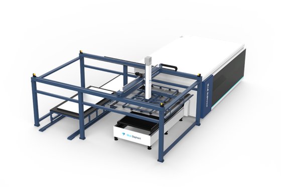 1530AS Laser Cutting Machine with Loading and Unloading System in Jinan ...