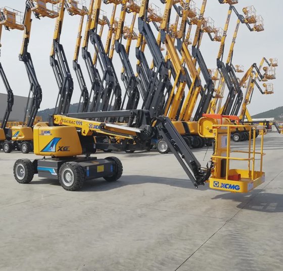 XCMG 16m Self Propelled Articulated Boom Lift Xga16AC Electric Aerial